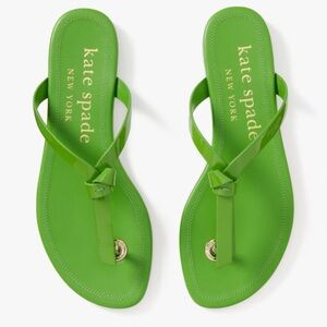 Kate Spade New York Knott Sandal Kelly Green Size 6.5
